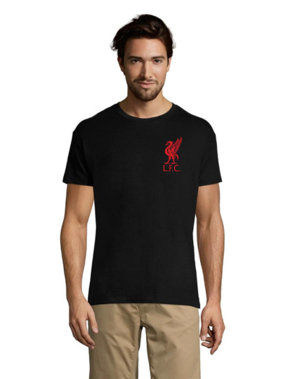 T-shirt męski Miverpool czarny M