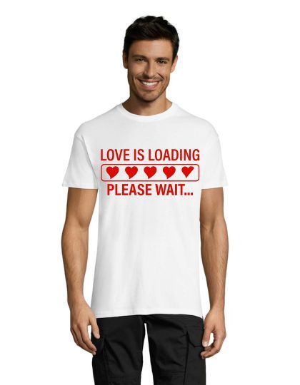 Koszulka męska Love is Loading w kolorze czarnym 5XL