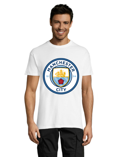 T-shirt męski Manchester City biała L