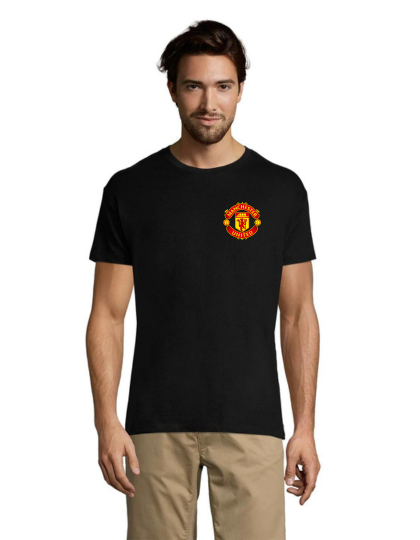 T-shirt męski Manchester United w kolorze czarna XS