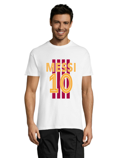 Messi 1 biała męska koszulka 2XL