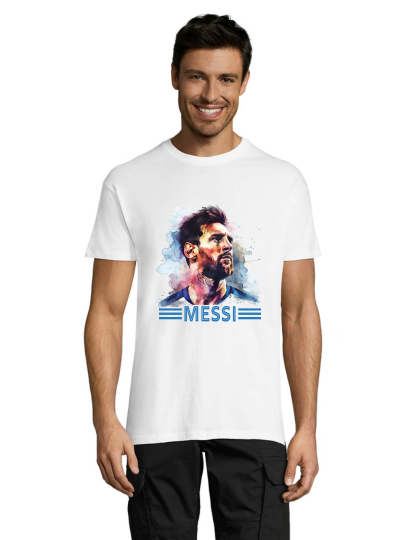 Messi 3 biała męska koszulka 2XL