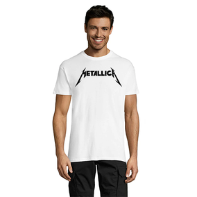 T-shirt męski Metallica biały 2XS