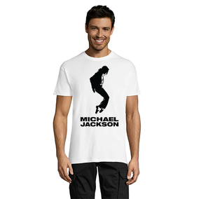 Męski t-shirt Michael Jackson Dance 2 w kolorze białym, 3XL