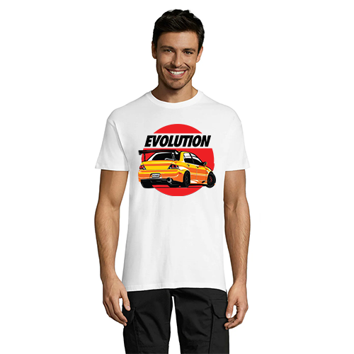 Męska koszulka t-shirt Mitsubishi Lancer Evolution w kolorze czarnym, XL