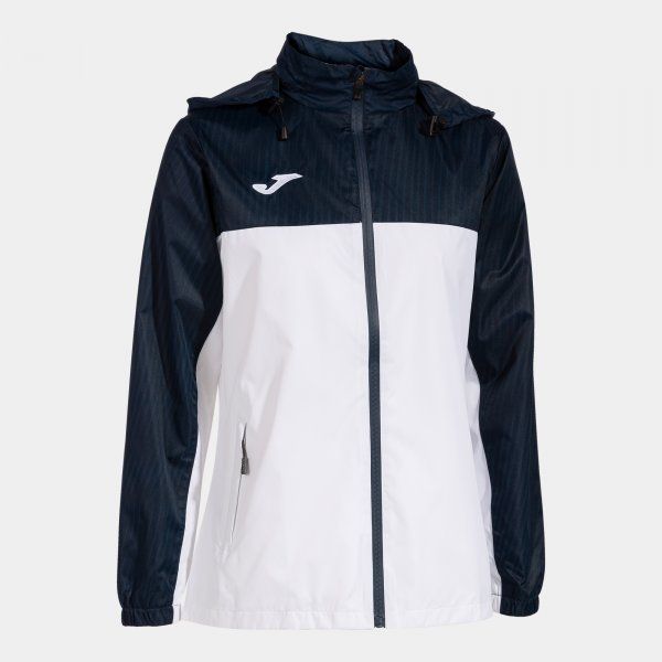 MONTREAL RAINCOAT WHITE NAVY 2XS