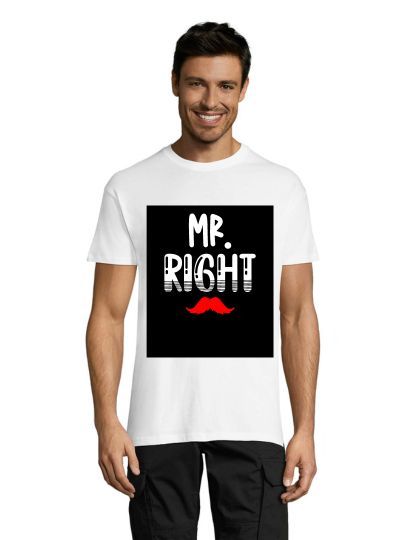 T-shirt męski Mr.Right w kolorze czarnym XL