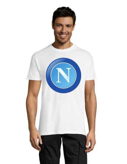 T-shirt męski Naples biały L