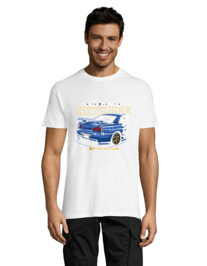 T-shirt męski Nissan GTR R34 SKYLINE czarny 2XL