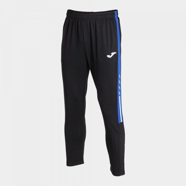 OLIMPIADA LONG PANTS spodnie dresowe czarny lazur L