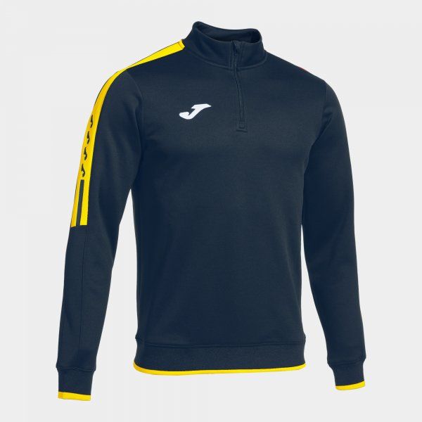 OLIMPIADA SWEATSHIRT podkoszulek granatowy żółty 3XS