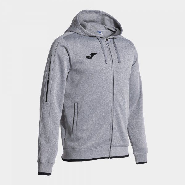 OLIMPIADA ZIP-UP HOODIE szary 6XS