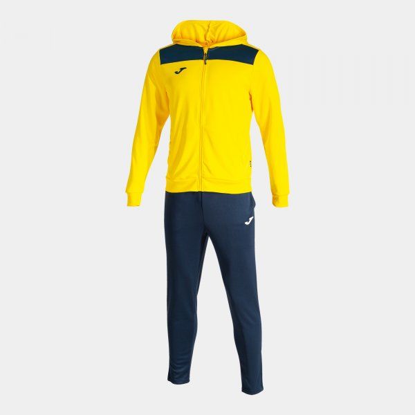 PHOENIX II TRACKSUIT zestaw granatowy żółty 2XL