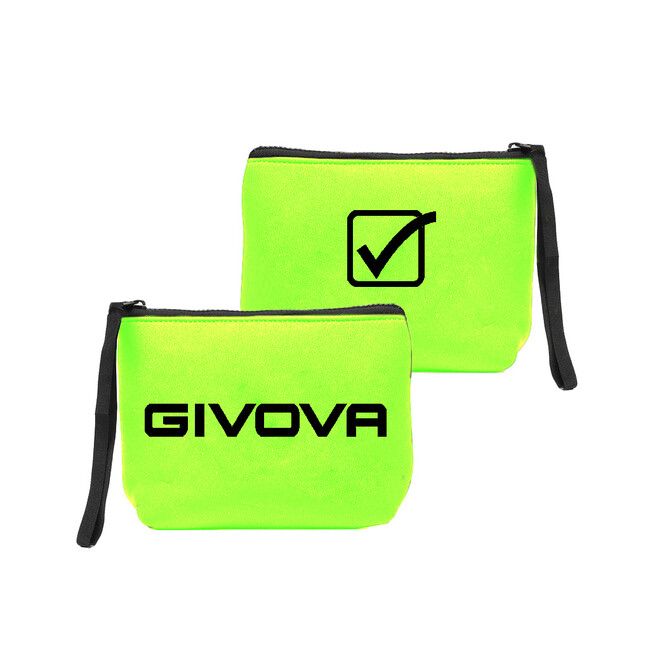 POCHETTE NEOPRENE 19*15*6 torba fluo żółty/czarny UNICA