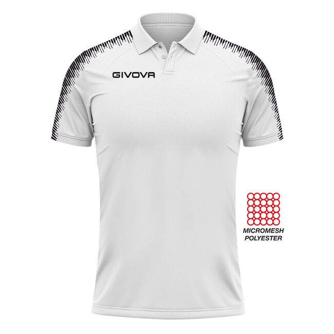 POLO CLUB koszulka polo biały/czarny 2XL