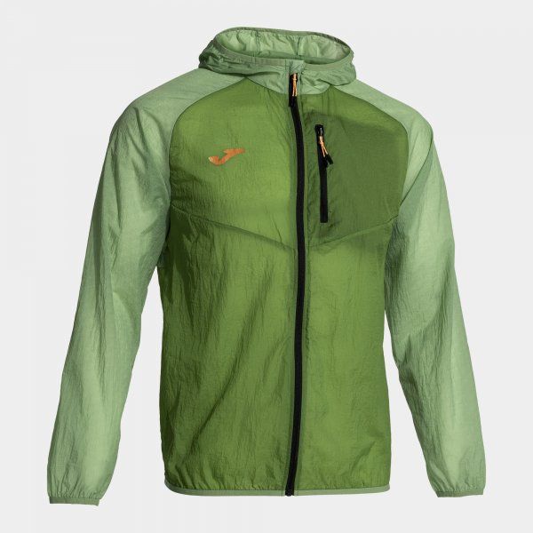 R- TRAIL NATURE RAINCOAT kurtka zielony L