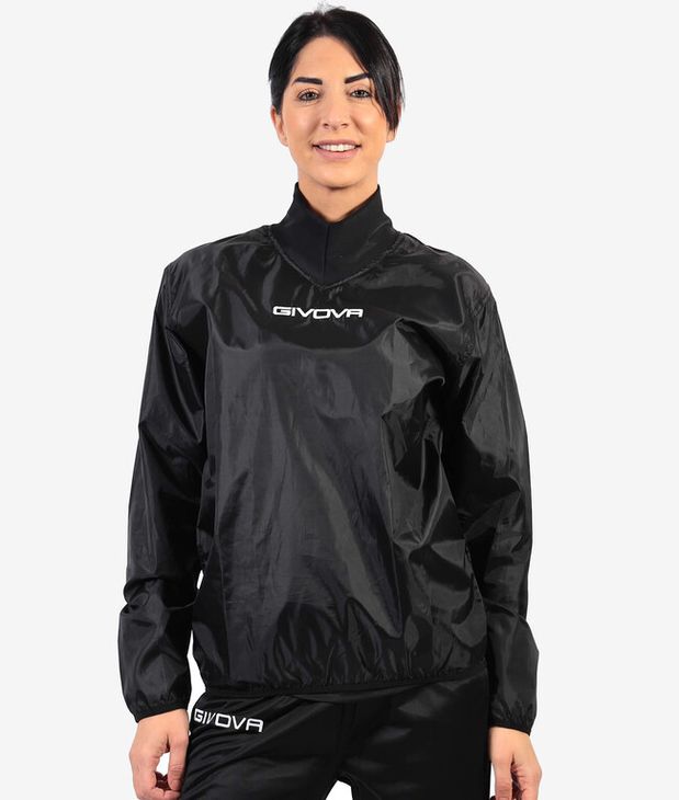 RAIN JACKET COLLO COSTINA kurtka czarny 3XL