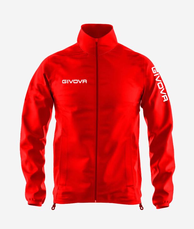 RAIN JACKET WIND ROSSO/BIANCO Tg. 3XL