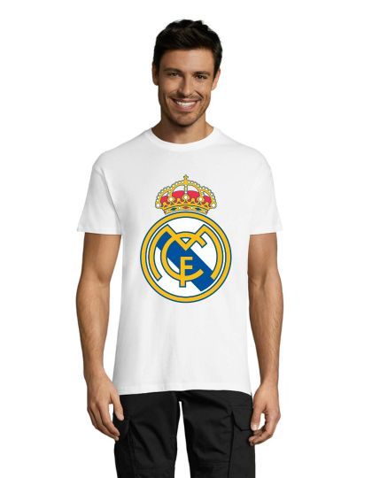 T-shirt męski Real Madryt biała L