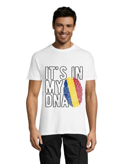 T-shirt męski Rumunia – To jest w moim DNA biały L