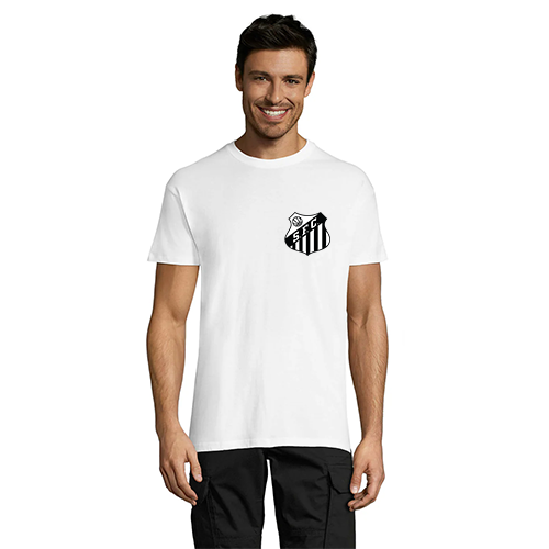 T-shirt męski Santos Futebol Clube czarny XS