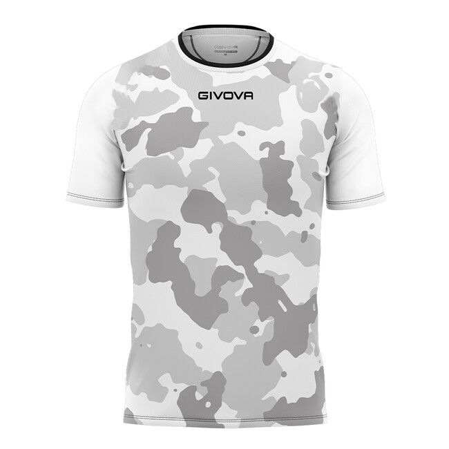 SHIRT ARMY INTERLOCK golf biały/szary L