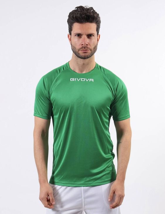 SHIRT CAPO INTERLOCK golf zielony XS