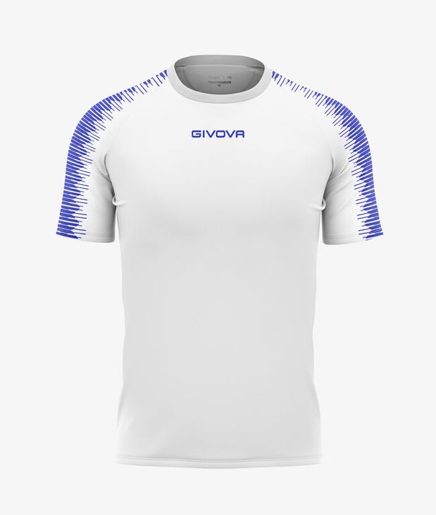 SHIRT CLUB IN MESH koszulka/t-shirt biały/lazurowy L