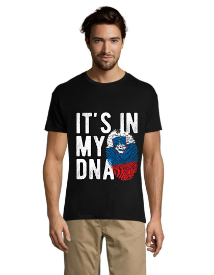 T-shirt męski Słowenia – To jest w moim DNA czarny 2XL