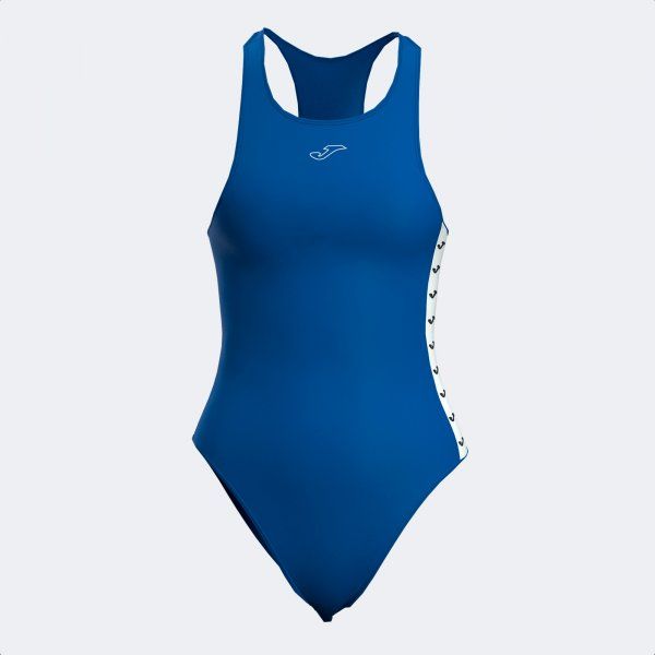 SPLASH SWIMSUIT lazurowo-biały 4XS