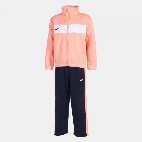 STRIPE TRACKSUIT zestaw różowy granatowy 12M