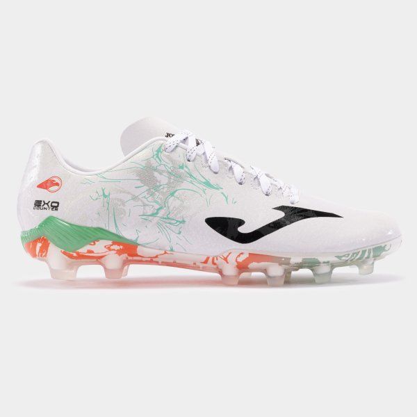 SUPERCOPA 2402 WHITE TURQUOISE FIRM GROUND 42