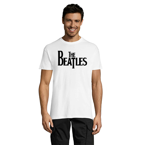 Męski t-shirt The Beatles biały 3XS