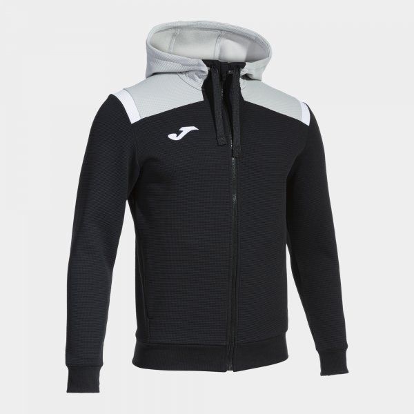 TOLEDO  ZIP-UP HOODIE podkoszulek czarny 2XS